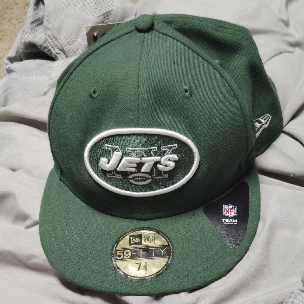 New Era Dark Green Jets 59FIFTY Cap